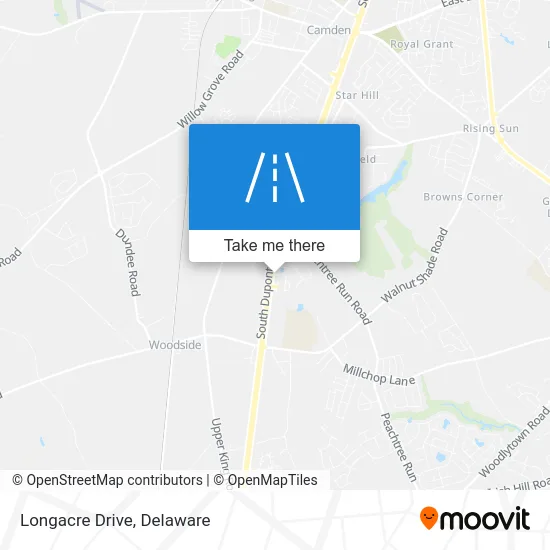 Longacre Drive map