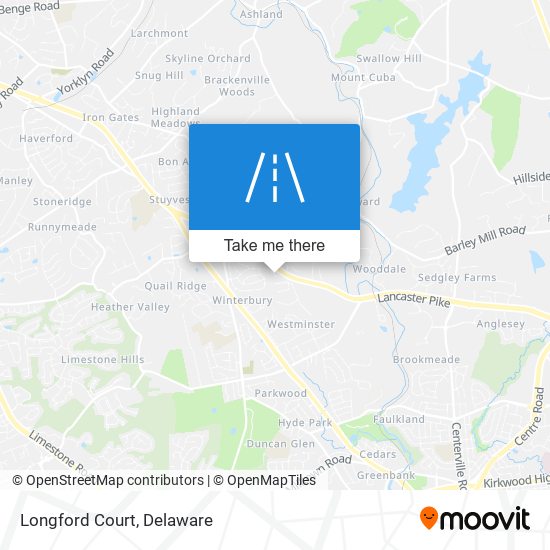Mapa de Longford Court
