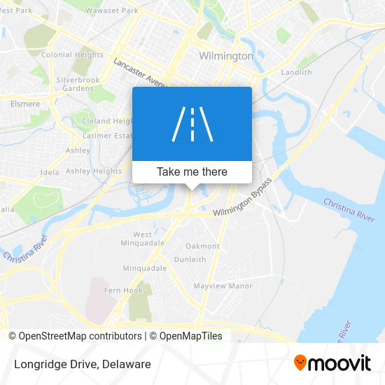 Longridge Drive map
