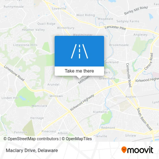 Maclary Drive map