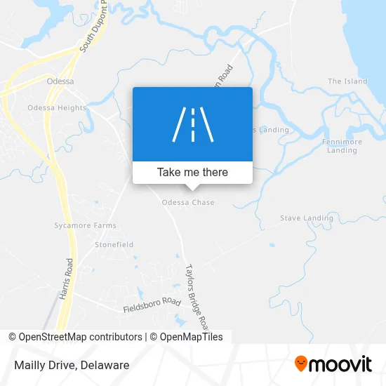 Mailly Drive map