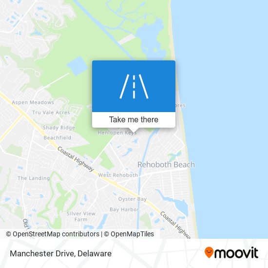 Mapa de Manchester Drive