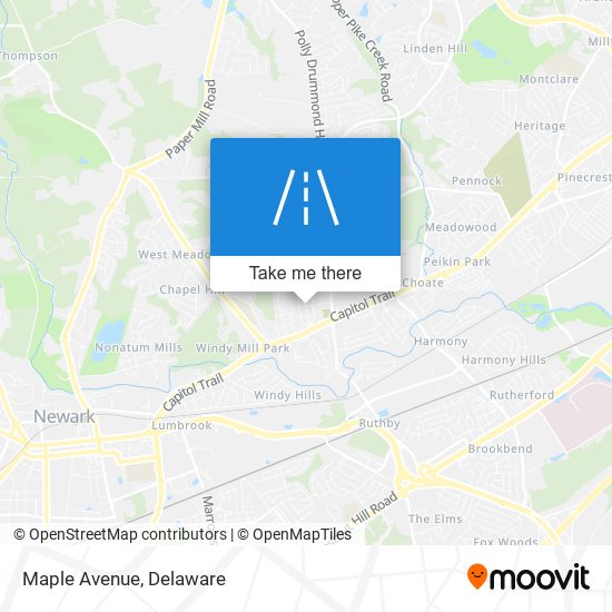 Mapa de Maple Avenue
