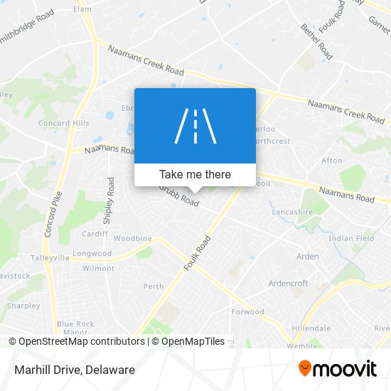 Marhill Drive map