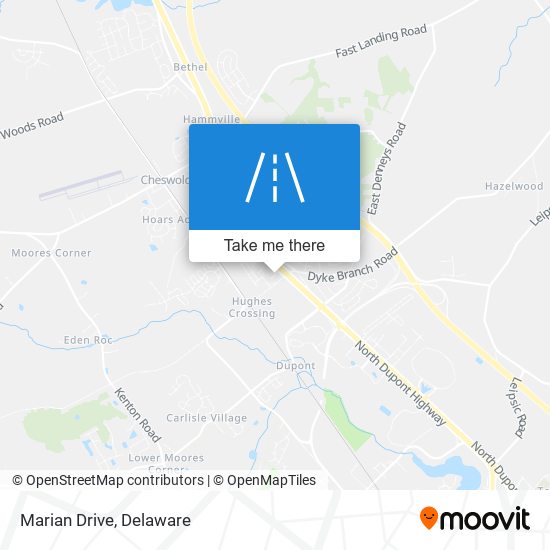 Marian Drive map