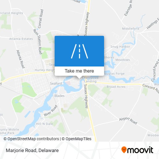 Mapa de Marjorie Road