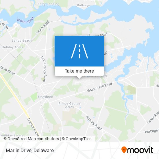 Marlin Drive map