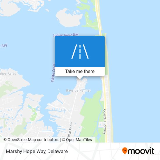 Mapa de Marshy Hope Way