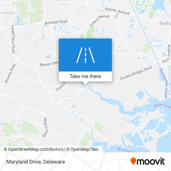 Mapa de Maryland Drive