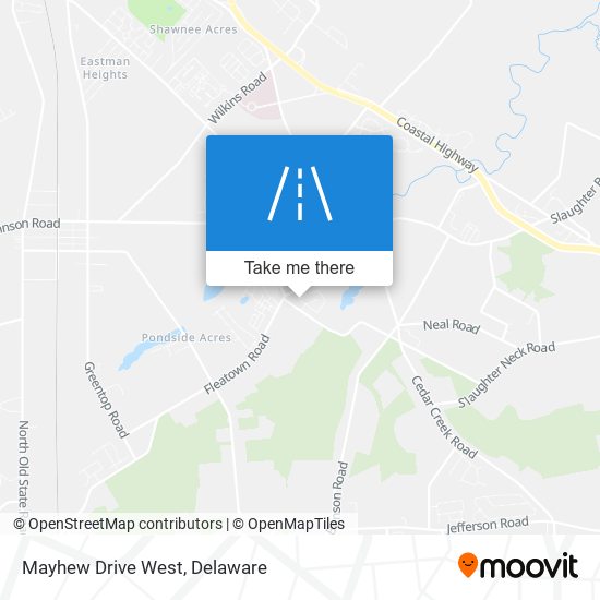 Mapa de Mayhew Drive West