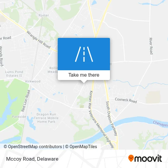 Mccoy Road map