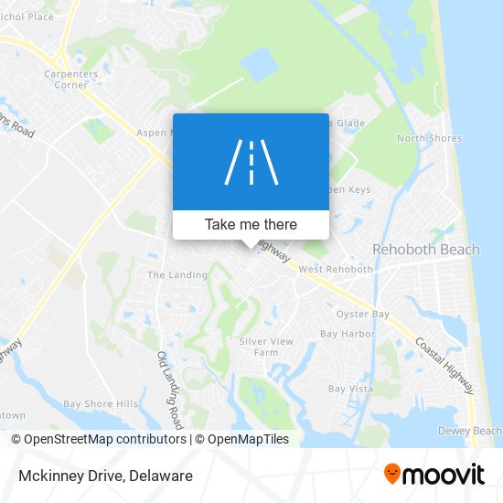 Mapa de Mckinney Drive