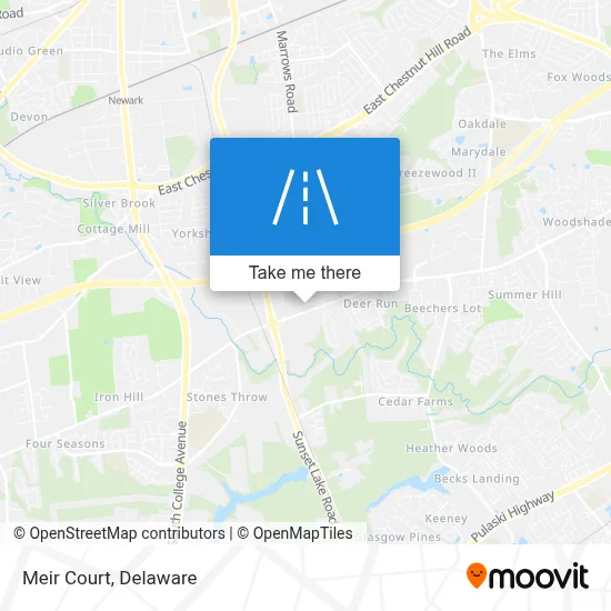 Meir Court map