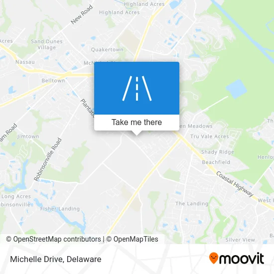 Michelle Drive map