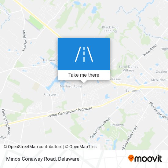 Mapa de Minos Conaway Road