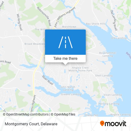 Mapa de Montgomery Court