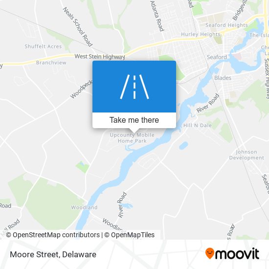 Mapa de Moore Street