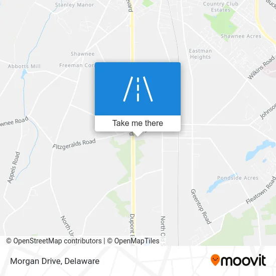 Morgan Drive map