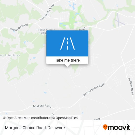 Morgans Choice Road map