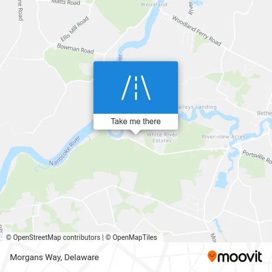 Morgans Way map