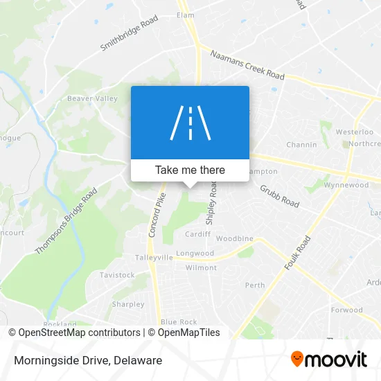 Morningside Drive map