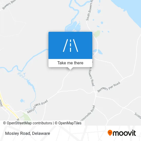 Mosley Road map