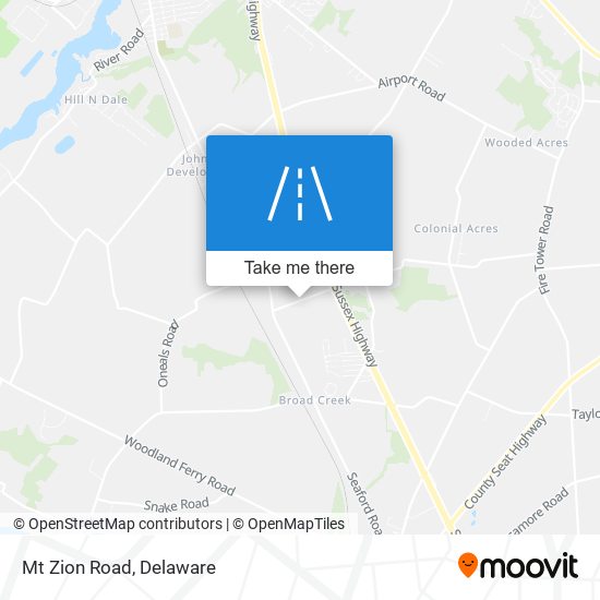 Mapa de Mt Zion Road
