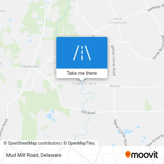 Mud Mill Road map