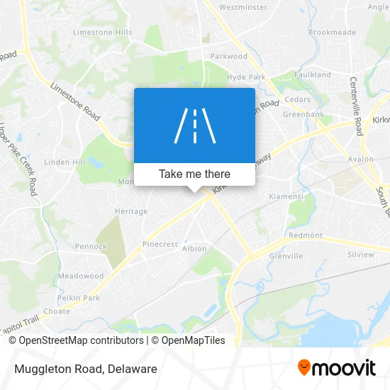 Muggleton Road map