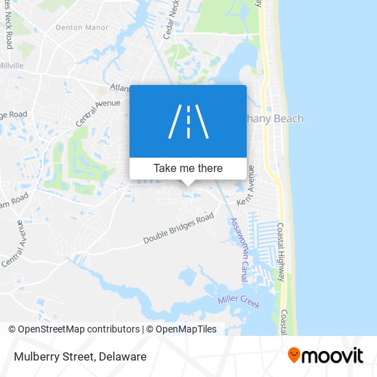 Mapa de Mulberry Street