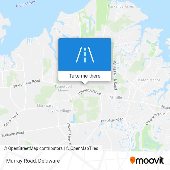 Murray Road map