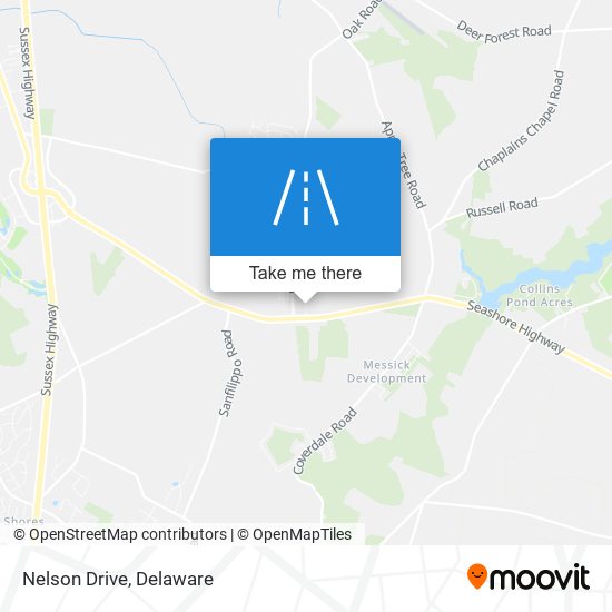 Mapa de Nelson Drive