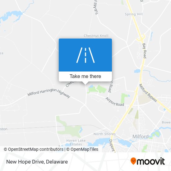 Mapa de New Hope Drive