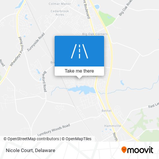 Mapa de Nicole Court