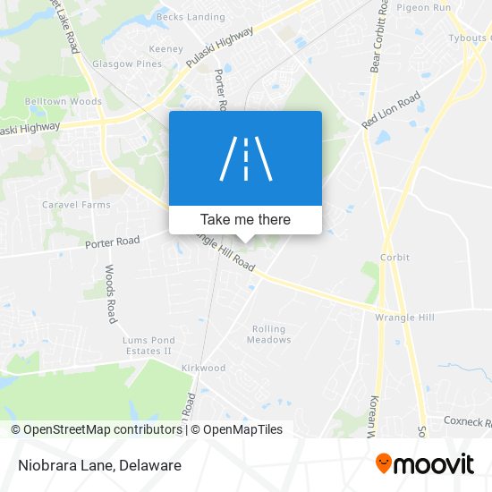 Mapa de Niobrara Lane