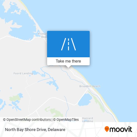 Mapa de North Bay Shore Drive