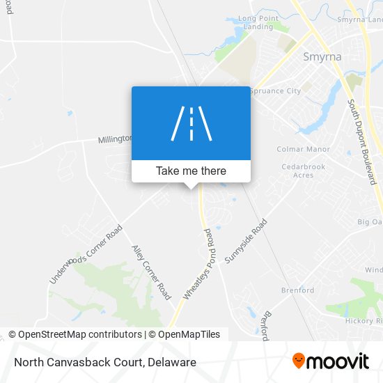 Mapa de North Canvasback Court
