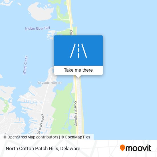 North Cotton Patch Hills map