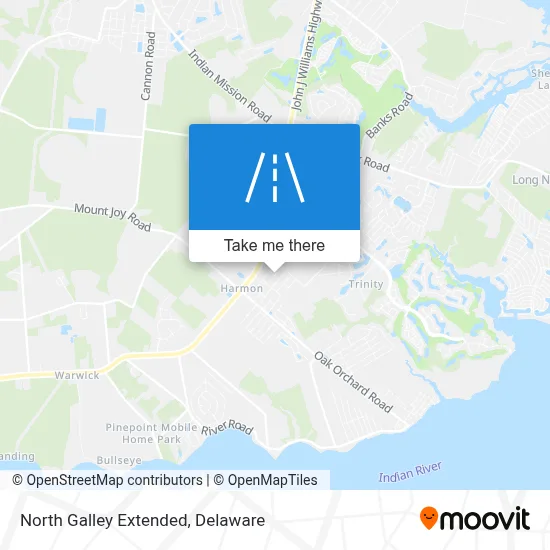 North Galley Extended map