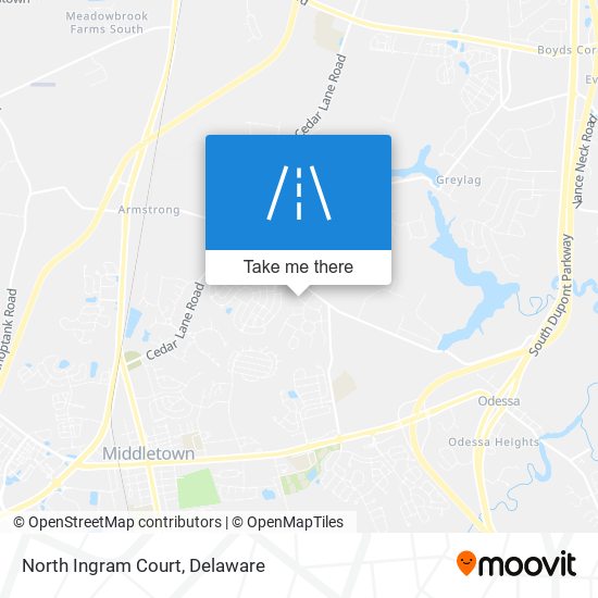 Mapa de North Ingram Court