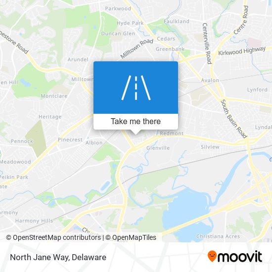 Mapa de North Jane Way