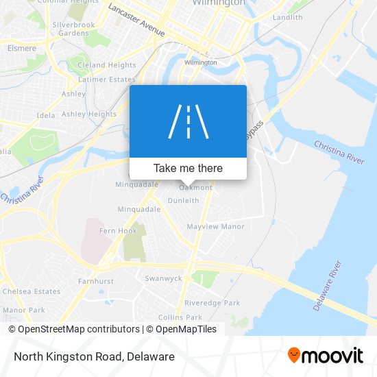 Mapa de North Kingston Road