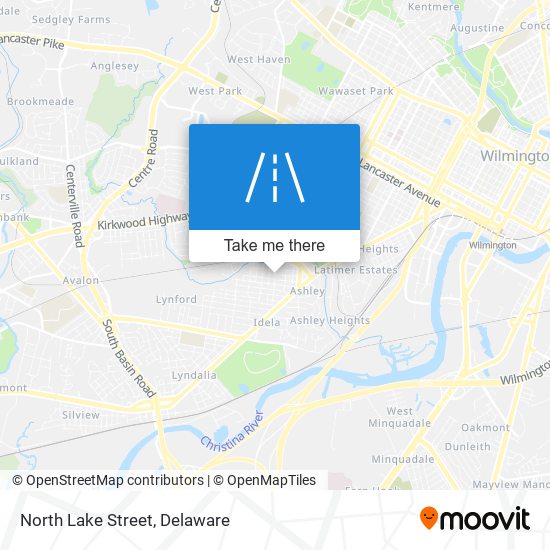 Mapa de North Lake Street