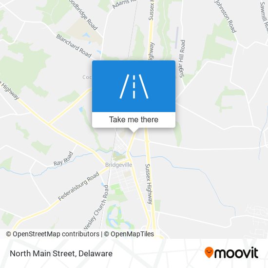 Mapa de North Main Street