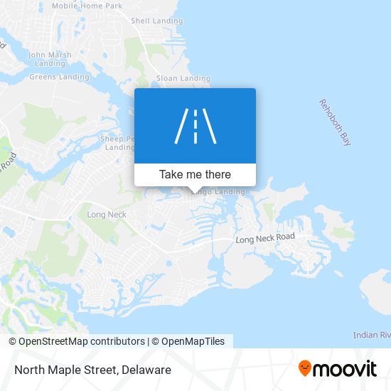Mapa de North Maple Street