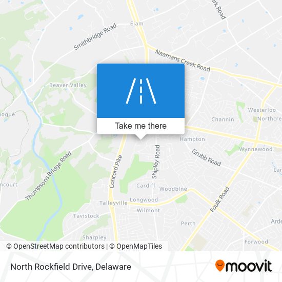Mapa de North Rockfield Drive
