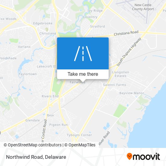 Mapa de Northwind Road