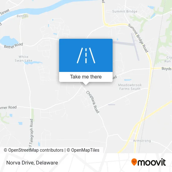 Norva Drive map