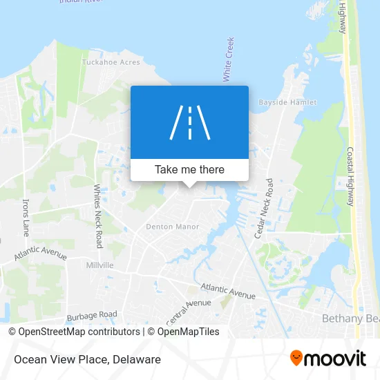 Ocean View Place map