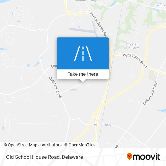 Old School House Road map